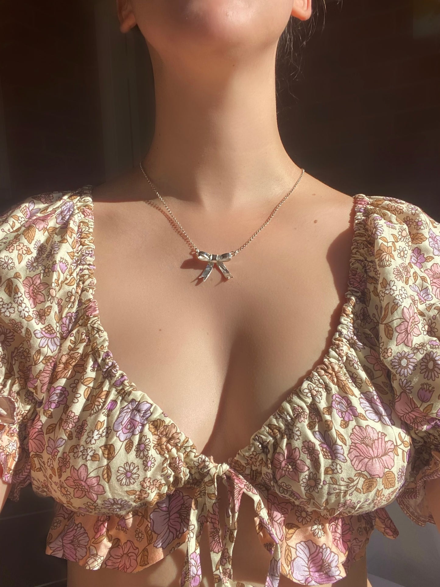 Natasha’s Bow Necklace