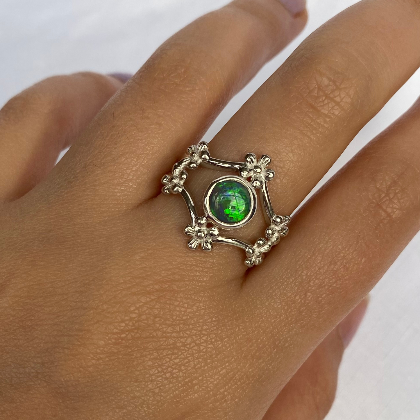 Enchanted Forest Opal Ring