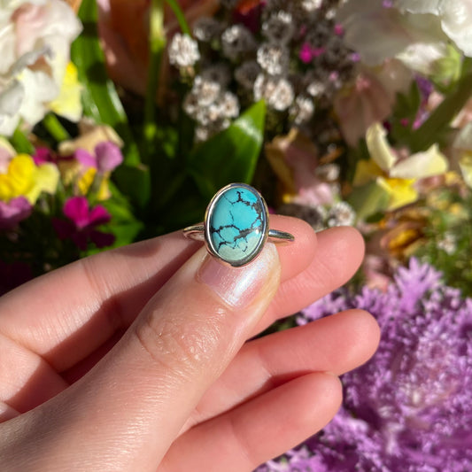 Rare Tibetan Turquoise Ring