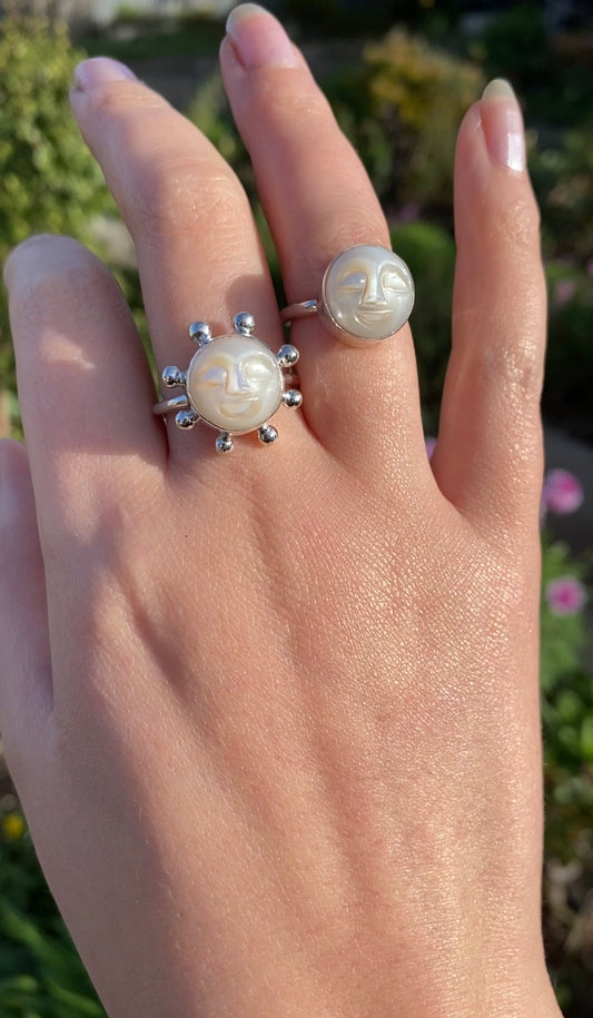 Pearly Sun Ring