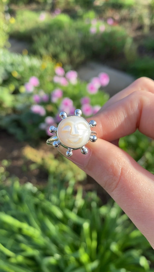 Pearly Sun Ring